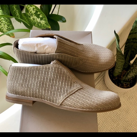 Franco Sarto Pieta Woven Suede Round Toe size 7.5 textured loafers Round toe - Picture 2 of 4